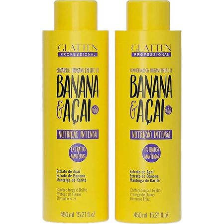 Glatten-Banana-&-Açaí-Kit-Nutrição-Intensa---Shampoo-415ml-+-Condicionador-415ml--1