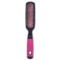 Escova Reta Ricca Black & Pink