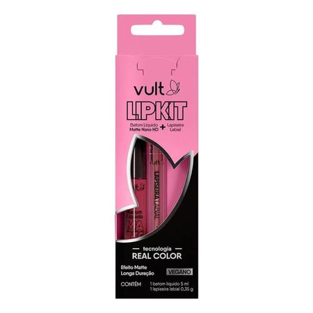 Kit-Vult-Real-Color-Malva---Lipkit-Batom-Líquido-+-Lapiseira-Labial--3