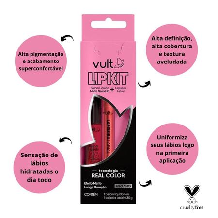Kit-Vult-Real-Color-Rubi---Lipkit-Batom-Líquido-+-Lapiseira-Labial--2