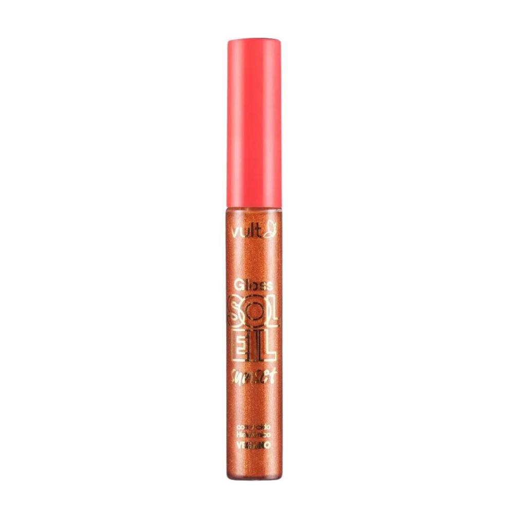Gloss Labial Vult Soleil Sunset Ácido Hialurônico Bronzeada 5,2ml