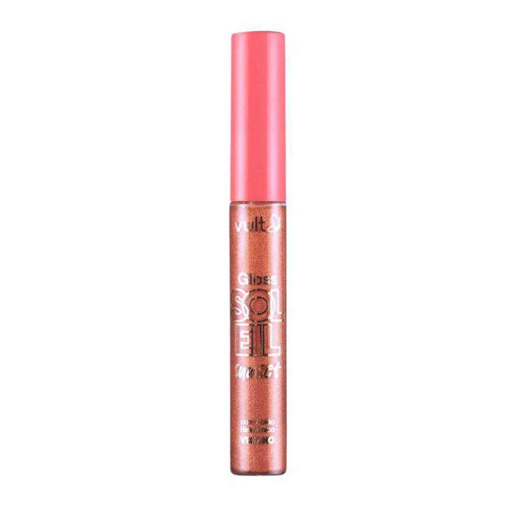 Gloss Labial Vult Soleil Sunset Ácido Hialurônico Praiana 5,2ml