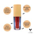 Gloss Laqueado Ruby Rose Glass Bg04 3ml