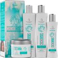 Bio Instinto Cacheamos Kit Óleo Natural de Amêndoas - Shampoo 300ml + Condicionador 300ml + Máscara 250g + Creme de Pentear 200ml