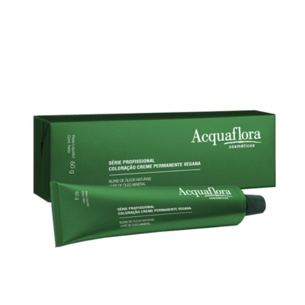 Coloração Creme Acquaflora Vegana 7.34 Louro Natural Dourado Acobreado 60g
