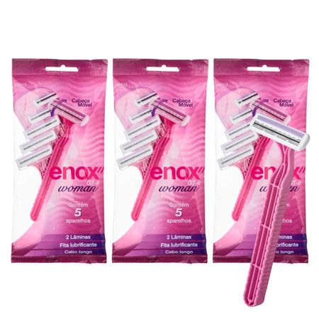Kit-Aparelho-de-Depilar-Descartável-Enox-Gt-2-Woman-com-3-Unidades--2
