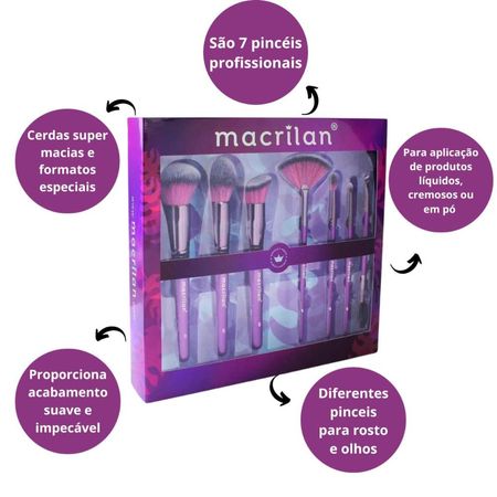 Kit-de-Pincéis-Macrilan-Violet-com-7-Pincéis--2