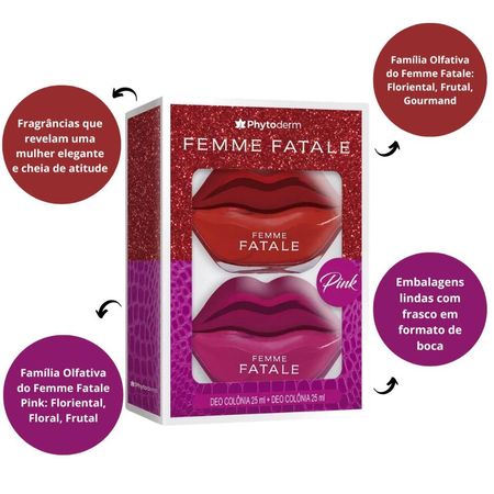 Kit-Deo-Colônia-Phytoderm-Femme-Fatale-+-Femme-Fatale-Pink-25ml--2
