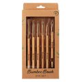 Kit Pincel de Maquiagem Klass Vough Bamboo Brush Eye com 6 Pincéis