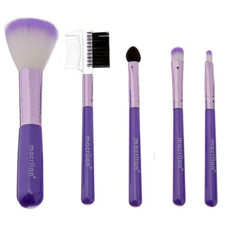 Kit-Pincéis-Para-Maquiagem-Macrilan-Roxo-Kp5-18-com-5-Pincéis--1