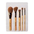 Kit Pincel de Maquiagem Klass Vough Bamboo Brush Face Set com 5 Pincéis