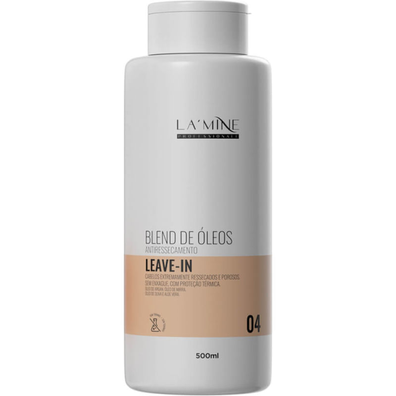 La'Mine Blend de Óleos - Leave-in Antiressecamento 500ml