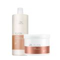 Kit Fusion Shampoo 1L e Máscara 500ml - Wella Professionals