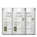 Felps Professional Quiabo XBTX Redutor de Volume em Massa ( 3 x 1 Kilo )