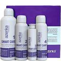 Azenka Smart Care Reconstrução Kit - Shampoo 80ml + Keratin 60ml + Ampola 10ml + Leave - In 60ml