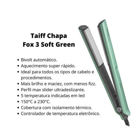 Chapa-Taiff-Fox-3-Soft-Green-230°c-Bivolt--2