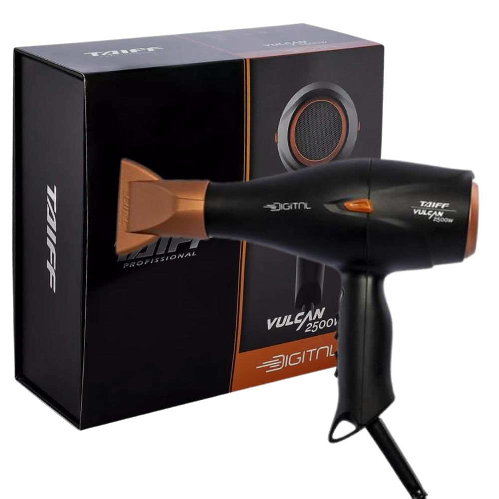 Secador Taiff Profissional Vulcan 2500w Digital 220V