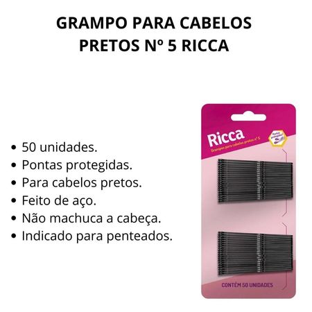 Grampo-Para-Cabelos-Pretos-Nº-5-Ricca--2