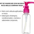 Kit de Viagem Me Leva Na Mala Ricca Belliz Rosa