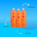 Wella Professionals Invigo Nutri-Enrich Kit 3 Unidades do Shampoo - 1l