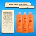 Wella Professionals Invigo Nutri-Enrich Kit 3 Unidades do Shampoo - 1l