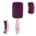 Escova Flex Raquete Rosa Belliz Ricca