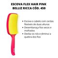 Escova Flex Hair Pink Belliz Ricca