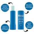 Protetor Solar Labial Ricca Vita Balm Neutro Fps 30