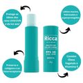 Protetor Solar Labial Ricca Vita Balm Menta Fps 30