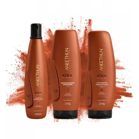 Aneethun-Kera-Shampoo-300ml-+-Máscara-250g-+-Leave-in-250g--2