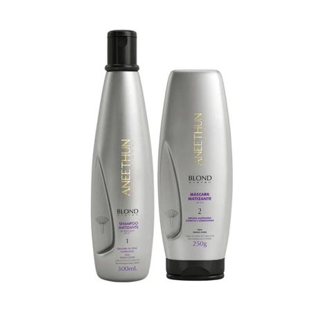 Aneethun-Blond-Shampoo-Matizador-300ml-+-Máscara-Matizadora-250g--1