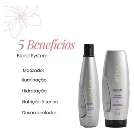 Aneethun-Blond-Shampoo-Matizador-300ml-+-Máscara-Matizadora-250g--5