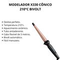 Modelador Belliz Vertix X330 Cônico 210°c Bivolt