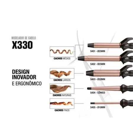 Modelador-Belliz-Vertix-X330-Cônico-210°c-Bivolt--5