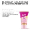 Gel Esfoliante Facial Ricca Belliz Bio Transforma Acne Defense 60g