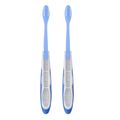Kit Escova Dental Compact Macia Kess Belliz Azul com 2 Escovas