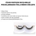 Cílios Postiços Ricca Belliz Piscou,Arrasou Vol:2 Médio