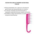 Escova Ricca Belliz Shower Cachos Rosa