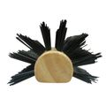 Escova Madeira Nylon Ricca Belliz Meia Lua