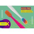 Kit Escova Dental Extra Macias Kess Pro Belliz Azul/Verde com 2 Unidades