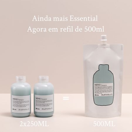 Shampoo-Davines-Essential-Haircare-Minu-500-ml-Refil--4