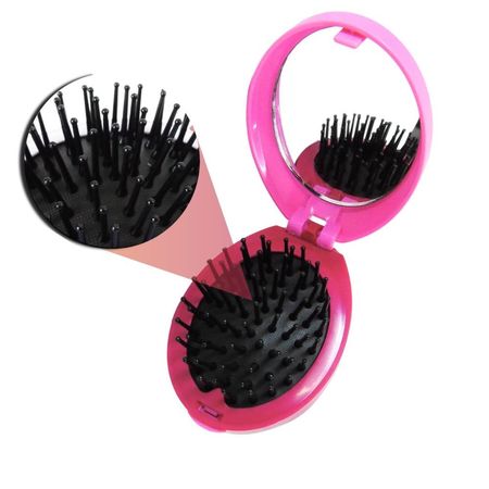 Escova-Dobrável-Ricca-Com-Espelho-Cores-Sortidas-Rosa--3