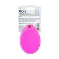 Escova Dobrável Ricca Com Espelho Cores Sortidas Rosa