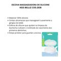 Escova Massageadora de Silicone Kess Belliz Cod.2038