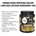 Creme Para Pentear Salon Line Sos Cachos Arginina 1kg