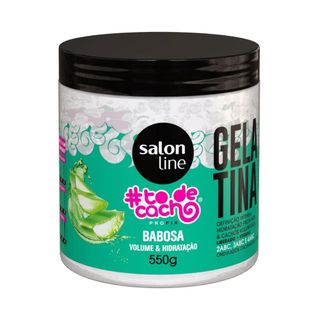 Gelatina #todecacho Babosa Volume & Hidratação Salon Line 550g