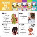 Kit Salon Line Kids Cremes de Pentear - Melão + Maracujá + Uva + Melancia + Morango