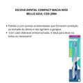 Escova Dental Compact Macia Kess Belliz Azul Cod.2084