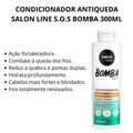 Condicionador Antiqueda Salon Line Sos Bomba 300ml