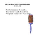 Escova Belliz Ricca Cachos e Ondas 43